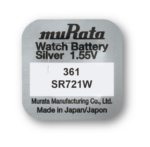 Murata 361 | SR721W | Silberoxid Batterie | 10er-Box – Bild 3