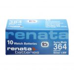 Renata 364 Knopfzelle SR621SW – 0% Quecksilber, Silberoxid 1,55 V
