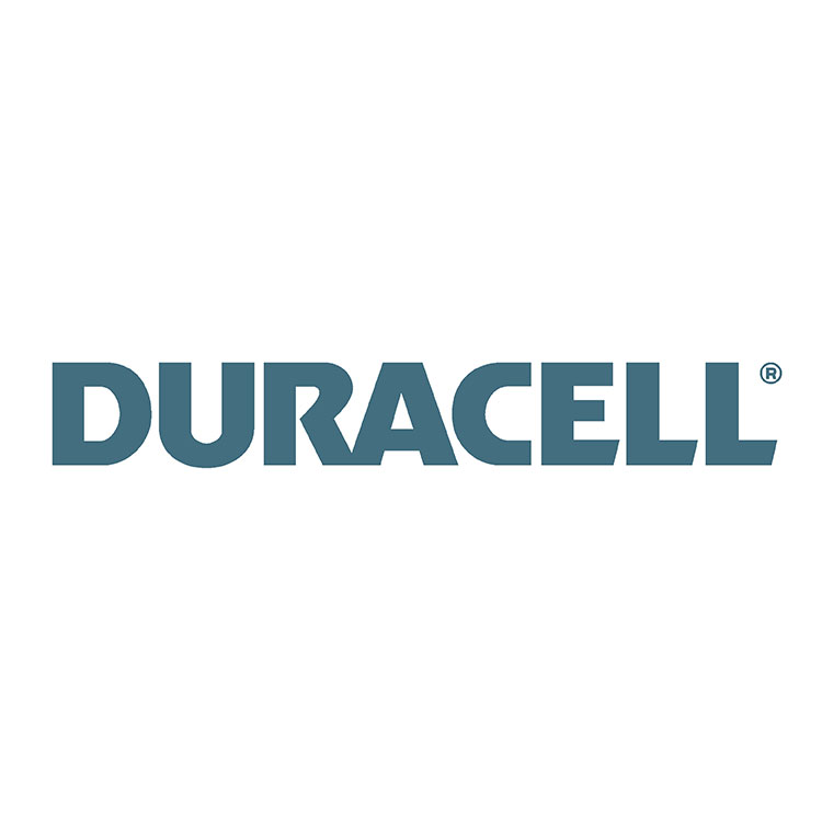 Logo Duracell, Taschenlampen und Laternen