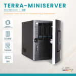 TERRA MINISERVER G6 Mini-Tower mit Intel Xeon E-2434, bis 64 GB RAM und 2x 960 GB SSD