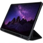 Einsetzen des TERRA PAD 1201 in die Smart Folio Hülle mit Stift-Halter