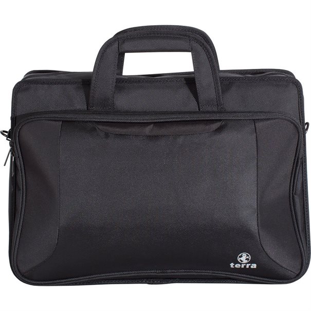 TERRA PRO817 Notebook-Tasche mit hartem Rahmen und Komfortgriff für Laptops bis 17,3 Zoll