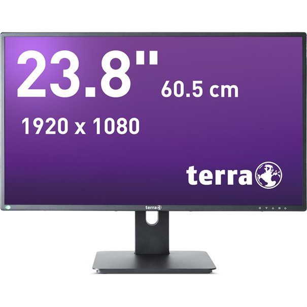 TERRA 2456W PV V4 Frontansicht 23,8 Zoll IPS