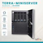 TERRA MINISERVER G6 6369P mit Intel Xeon 8-Core Business-Server Frontansicht