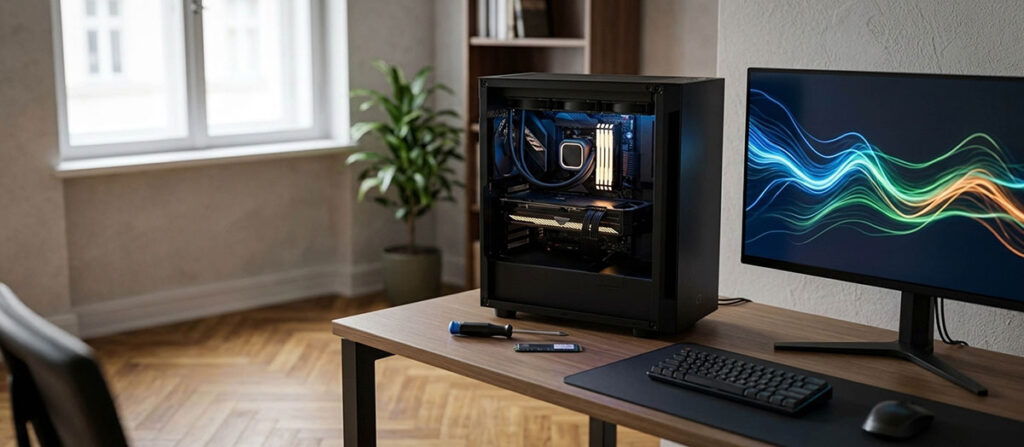 GPU Upgrade, CPU Bottleneck, RAM Upgrade, NVMe SSD, Netzteil, Mainboard, Windows Gaming, Terra Gaming PC, Gaming Laptop Terra