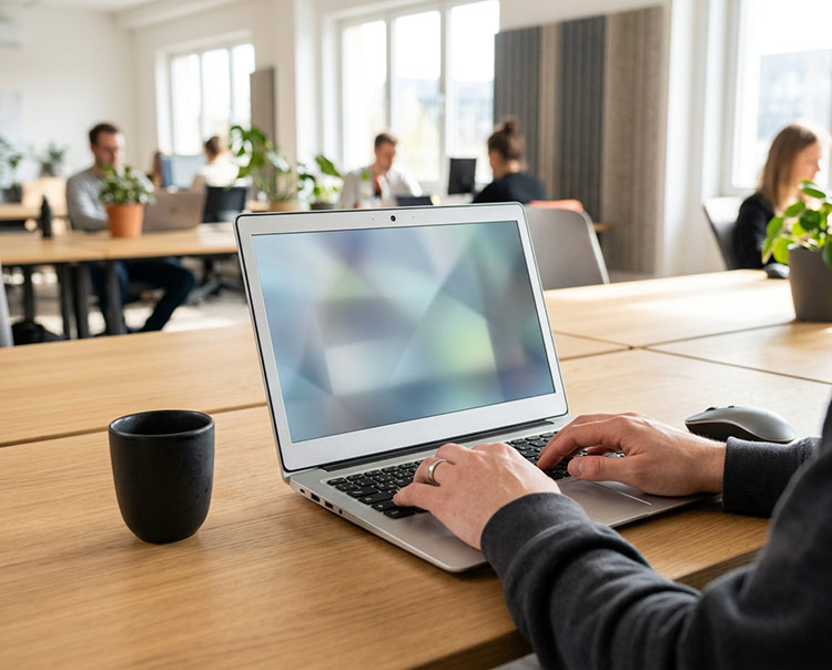 Terra Laptop im Einsatz