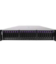 TERRA SERVER 7220 G6 Intel Xeon 2U Enterprise Rack-Server Frontansicht mit 24× Hot-Swap Schächten