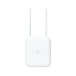 Ubiquiti U7-Outdoor mit 2× abnehmbaren 12,5 dBi Antennen und RP-SMA Anschlüssen