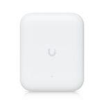 Ubiquiti UniFi U7-Pro-Outdoor WiFi 7 Premium Access Point weißes Aluminium-Gehäuse Frontansicht