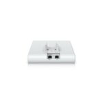 Ubiquiti U6-Mesh-Pro Detailansicht 2× Gigabit LAN Ports und Reset-Taste