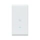 Ubiquiti UniFi U6-Mesh-Pro WiFi 6 Access Point weißes zylindrisches Gehäuse für Mesh-Netzwerke
