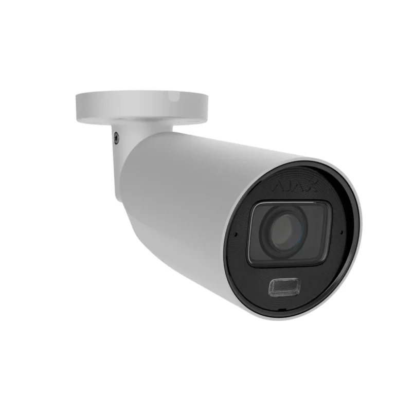 Ajax BulletCam 8MP White 4K IP Kamera