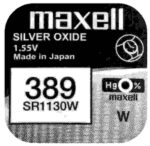 MAXELL 389 SR1130W | 10er Box – Bild 3
