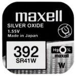 Maxell 392 Knopfzelle 10er Box mit 10 Batterien