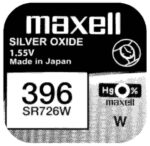 Maxell SR726W Knopfzelle für Uhren Messgeräte und Kleingeräte