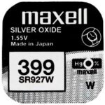 Maxell 399 SR927W Knopfzelle 0 Prozent Quecksilber