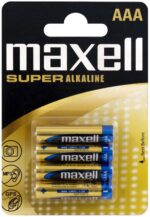 Maxell LR03 Super Alkaline AAA Batterie im 4er Blister