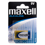 Maxell Alkaline 6LR61 9V-Block Batterie im 1er Blister