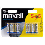 Maxell Alkaline LR03 Micro AAA Batterie im 10er Blister