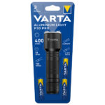 Varta Aluminium Light F30 Pro LED Taschenlampe in Schwarz