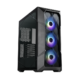 TERRA Gamer Elite 2 AMD in schräger Frontansicht mit RGB-Beleuchtung
