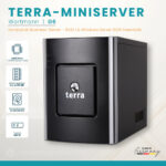TERRA MINISERVER G6 mit Intel Xeon E-2434 und Windows Server 2025 Essentials Frontansicht