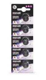 Maxell Lithium Knopfzelle CR1616 mit 55 mAh Kapazität