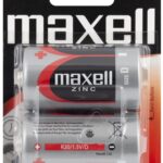 Maxell Zinc R20 Mono D Batterie im 2er Blister