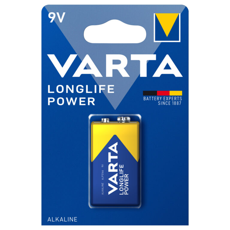 Varta Longlife Power 4922 9V-Block Batterie im 1er Blister