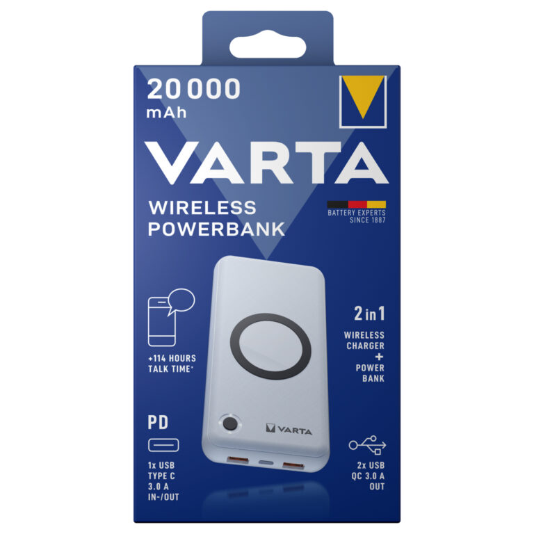 Varta Wireless Powerbank 20000 mAh