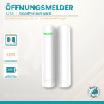 Ajax DoorProtect Jeweller Weiß – Öffnungsmelder für Türen und Fenster