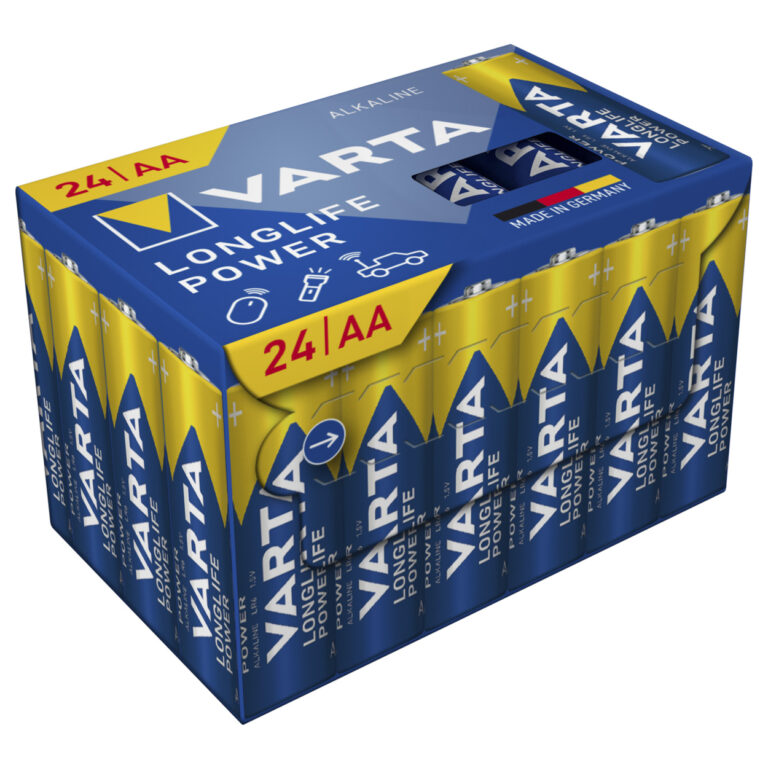 Varta Longlife Power 4906 Mignon AA Batterie 24er Cube