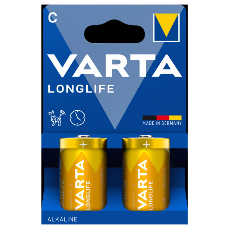 Varta Longlife 4114 Baby C Batterie 2er Blister