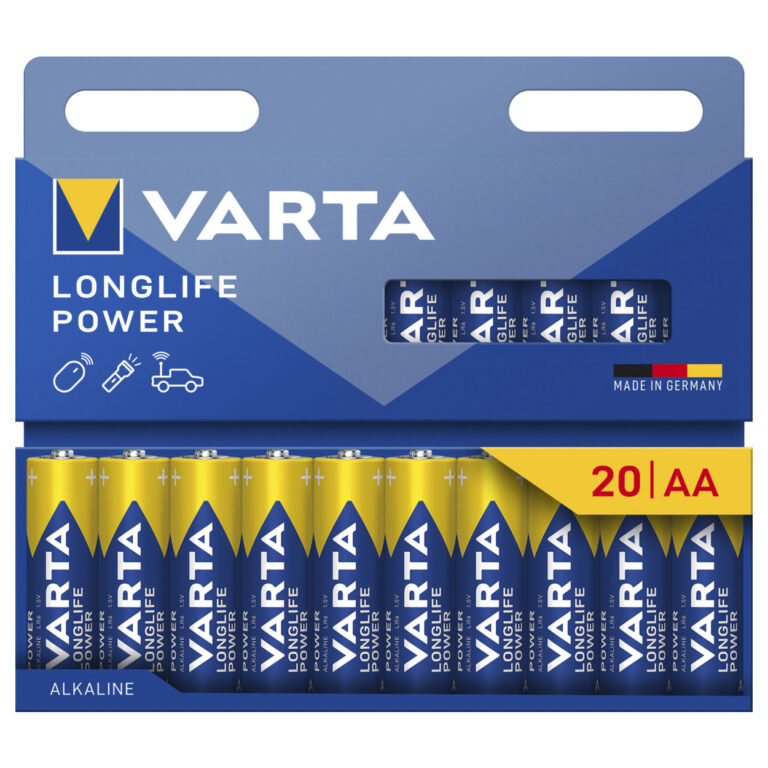 Varta Longlife Power 4906 Micro AA Batterie 20er Blister
