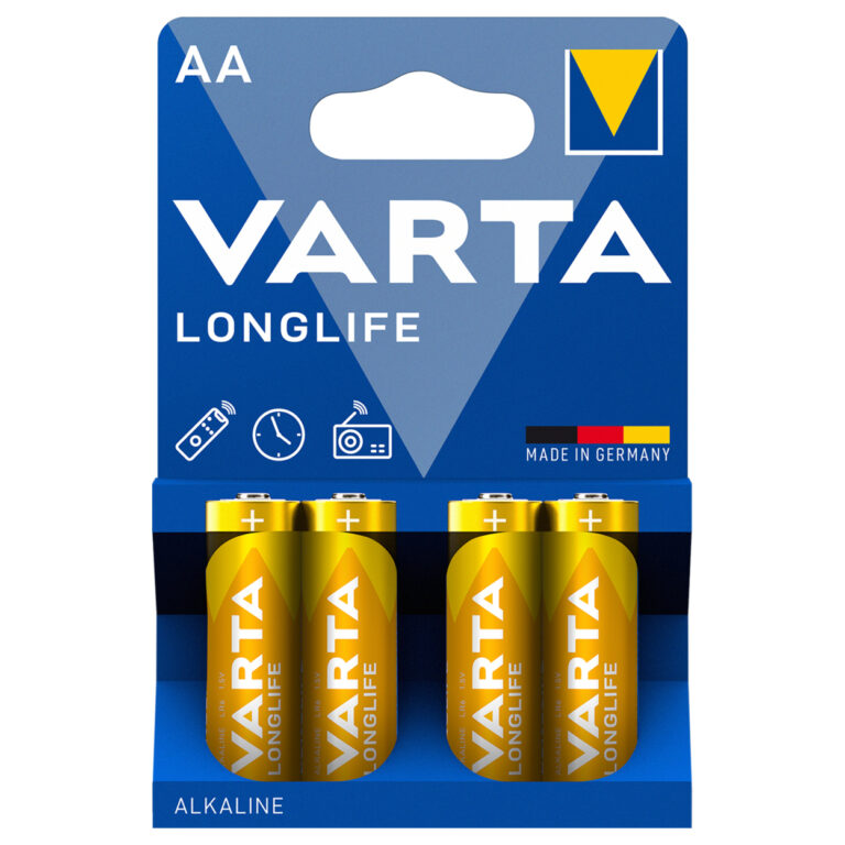 Varta Longlife 4106 Mignon AA Batterie 4er Blister