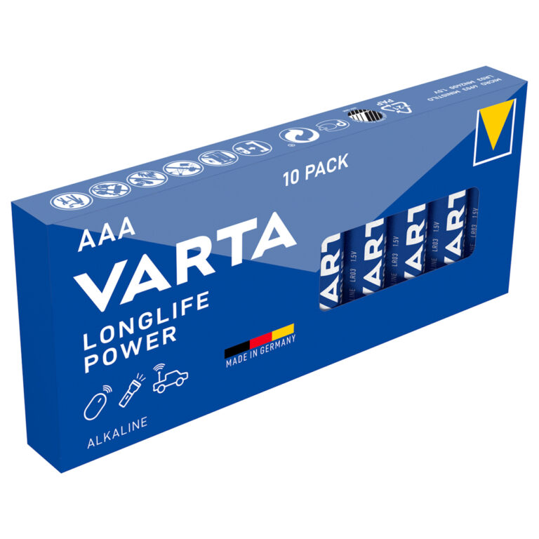 Varta Longlife Power 4903 Micro AAA Batterie 10er Karton