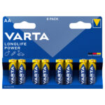 Varta Longlife Power 4906 Mignon AA Batterie 8er Blister