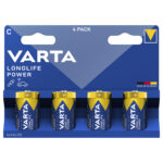 Varta Longlife Power 4914 Baby C Batterie 4er Blister