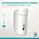 Ajax MotionCam HDR PhOD weißer Bewegungsmelder mit Kamera